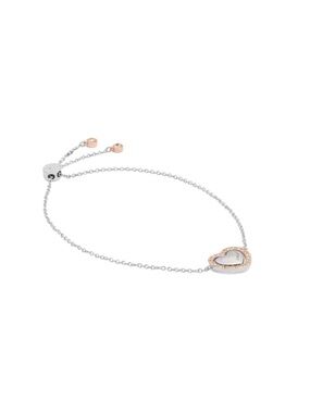 Coach Halo Heart Chain Bracelet